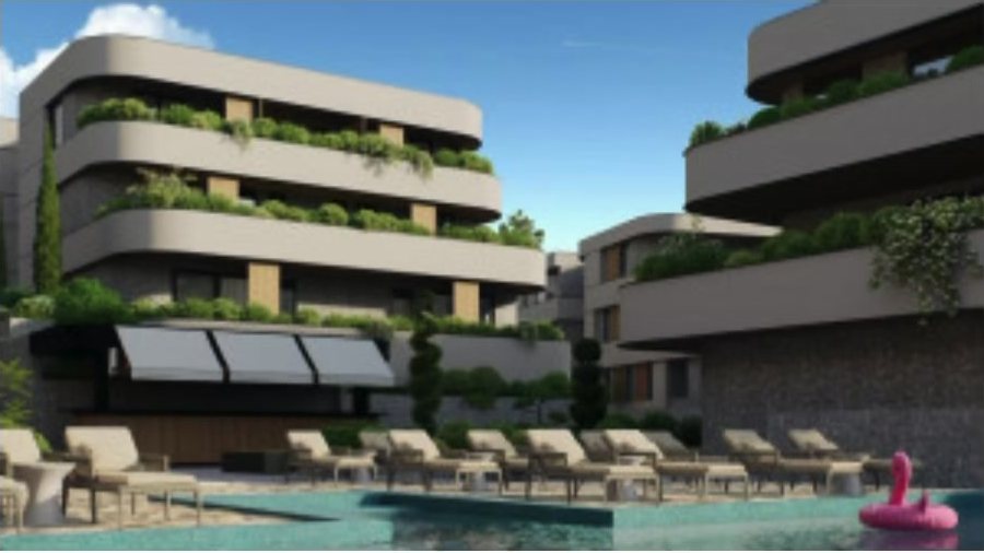 Garsonjera 27 m² u kompleksu Aura Lastva Lux – Grbalj